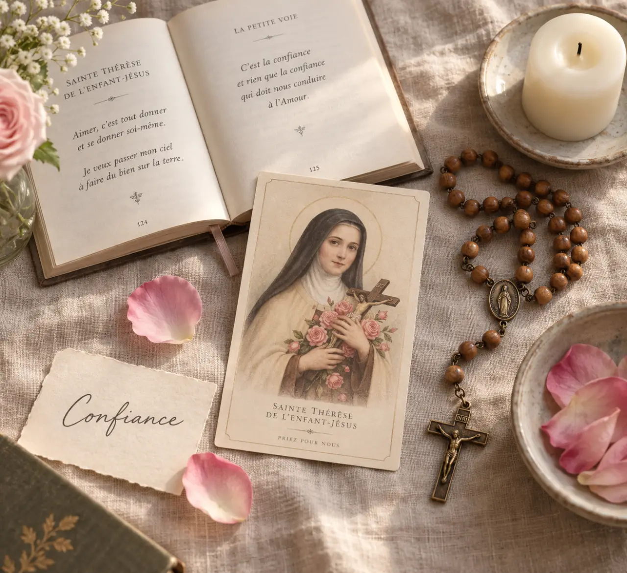 Prier sainte Thérèse de Lisieux : demander une grâce sans en faire une garantie