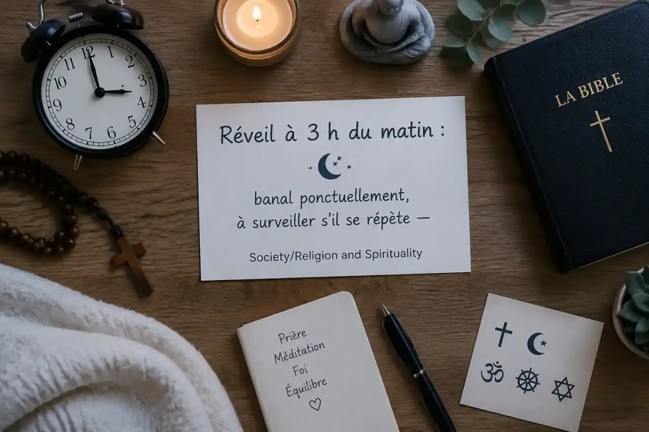 Réveil à 3 h du matin : banal ponctuellement, à surveiller s’il se répète