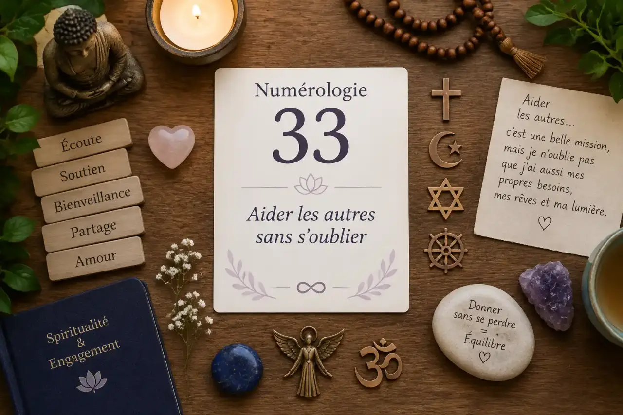 Numérologie 33 : aider les autres sans s’oublier