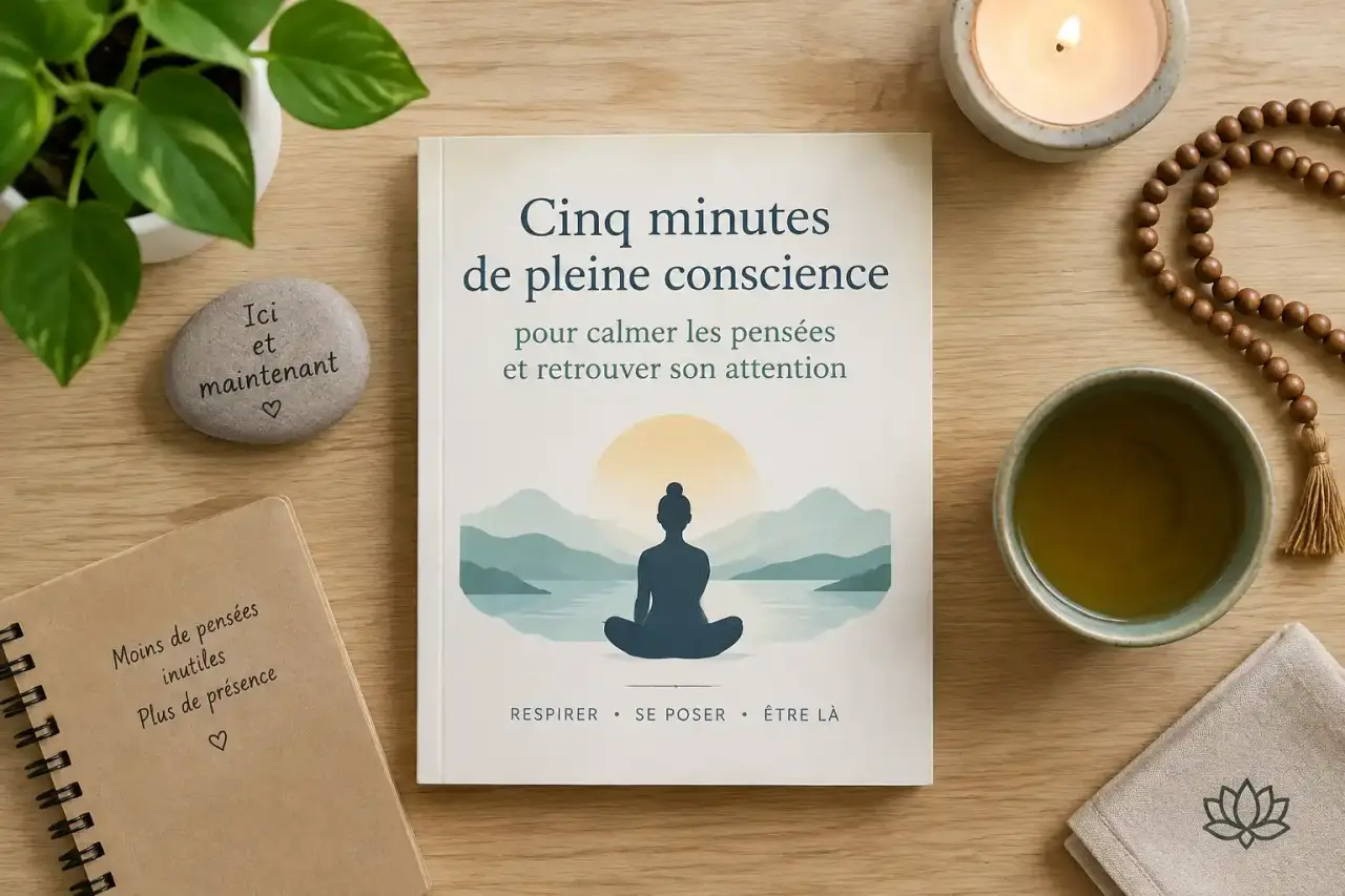 Cinq minutes de pleine conscience pour calmer les pensées et retrouver son attention