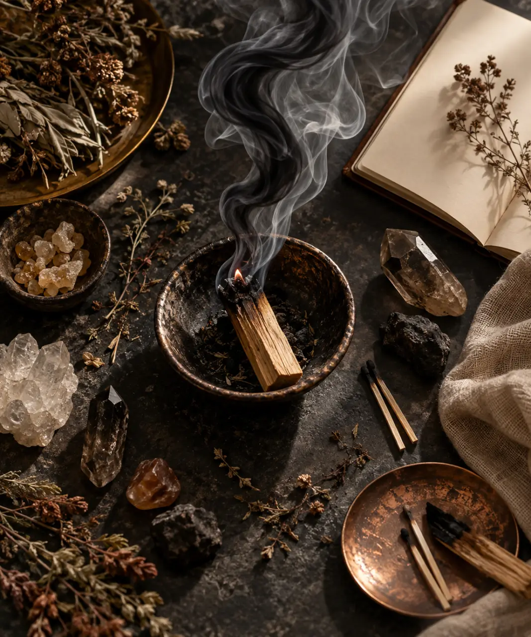 Palo Santo : pourquoi la fumée noire doit vous alerter pendant le rituel